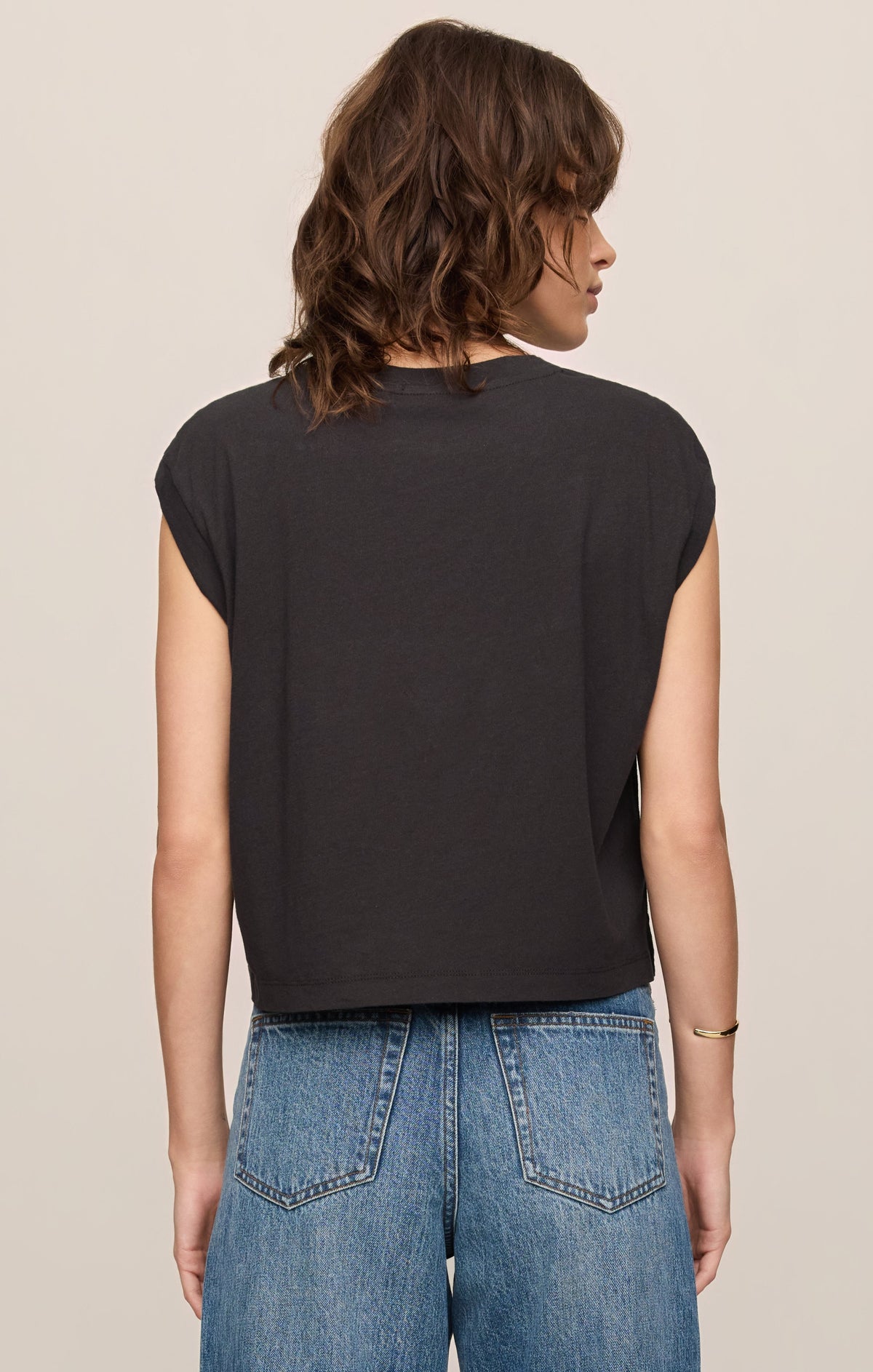 Flex Cropped Muscle Tee